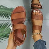 Roman Style Flat Sandals CHICSTEPS