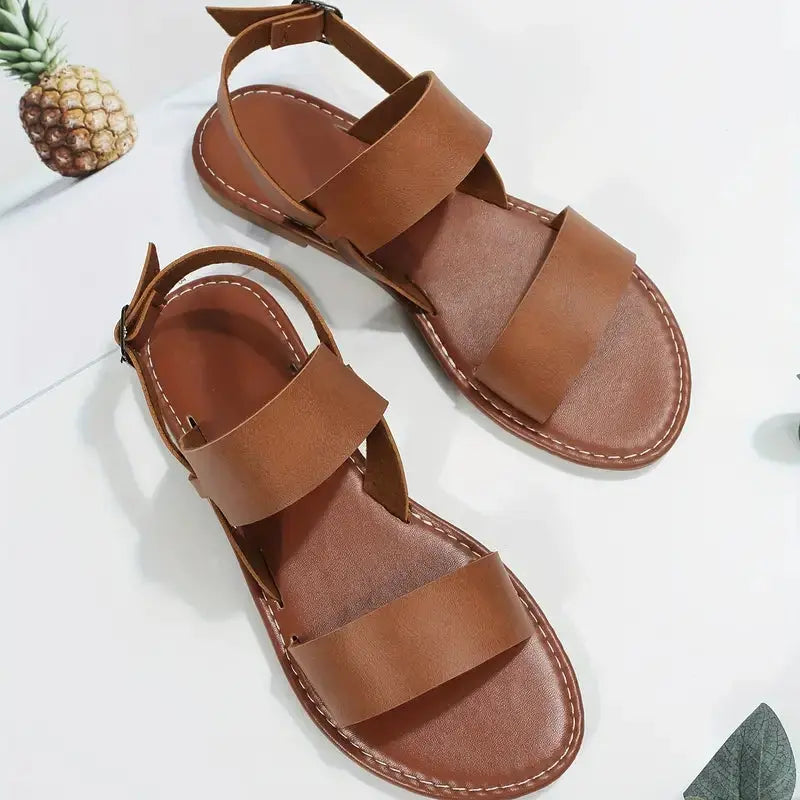 Roman Style Flat Sandals CHICSTEPS