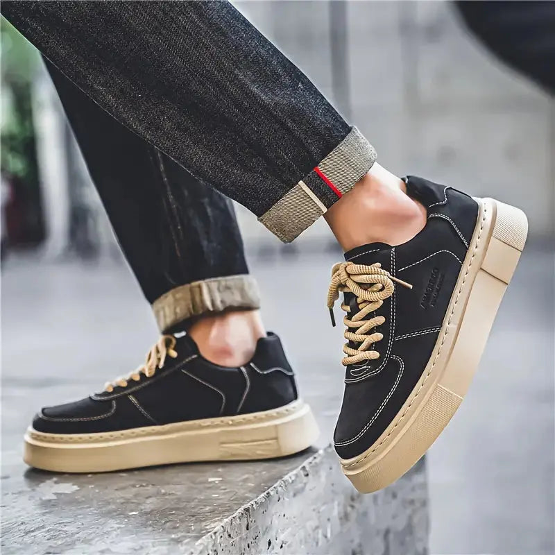 Solid Casual Sneakers CHICSTEPS