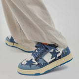 Stars Casual All Match Denim Sneakers CHICSTEPS