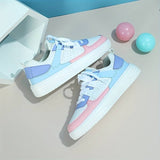 Low Top Colorblock Sneakers CHICSTEPS